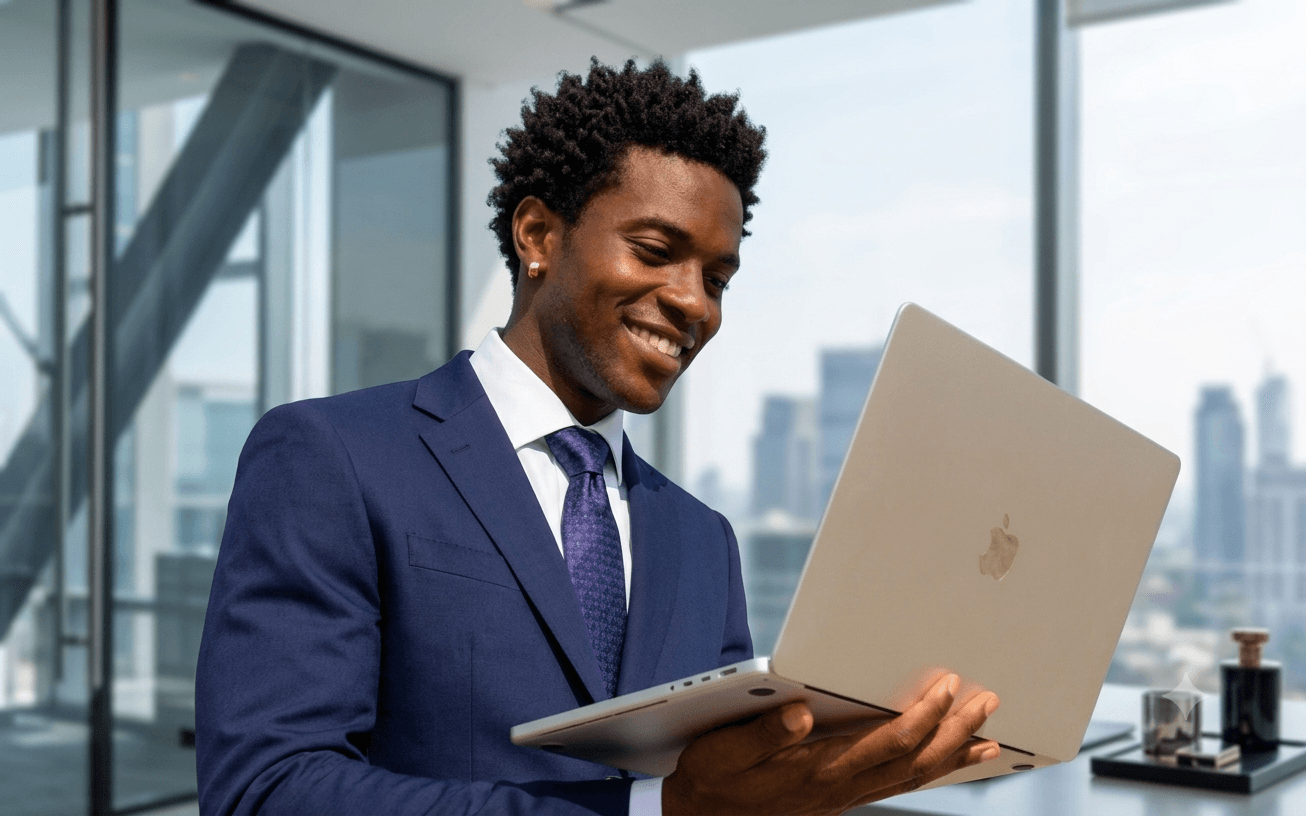 Business client confirming a WID PAI exchange